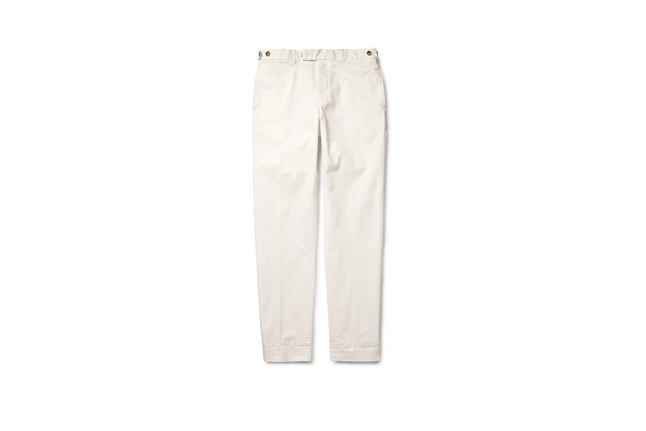 Fashion Get the look Johannes Huebl Pull chino beams plus