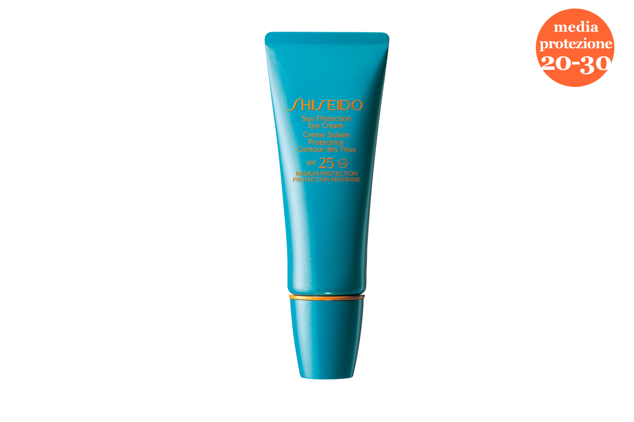 Anche il contorno occhi ha bisogno di una protezione specifica: ci pensa Shiseido con il Sun Protection Eye Cream SPF 25