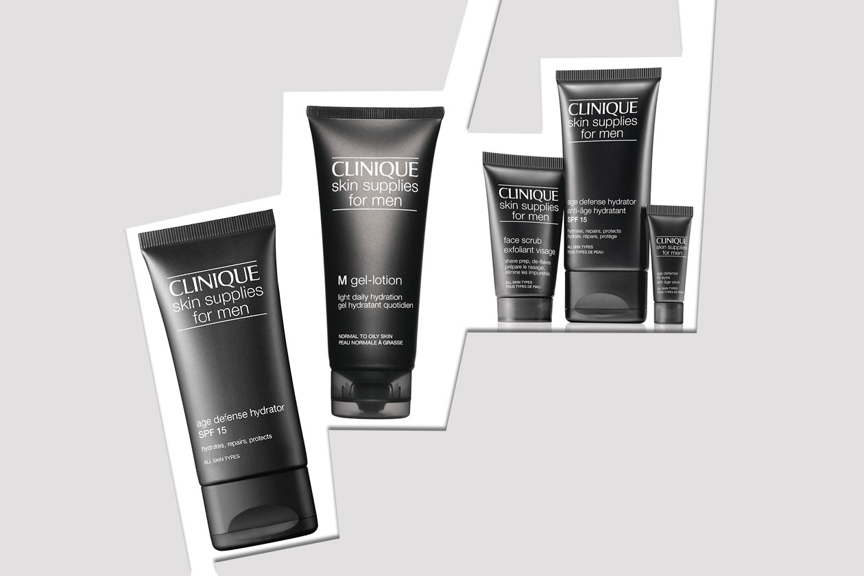Dalla idratazione alla protezione del viso: è la linea Clinique Skin Supplies For Men