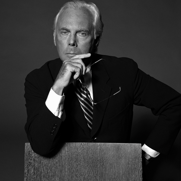 Giorgio Armani a sostegno dei new designers italiani