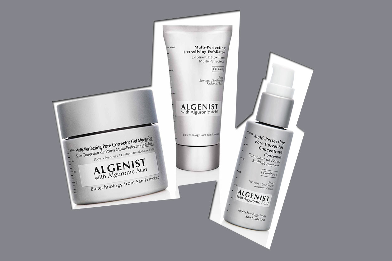 Guerra ai pori dilatati con Algenist