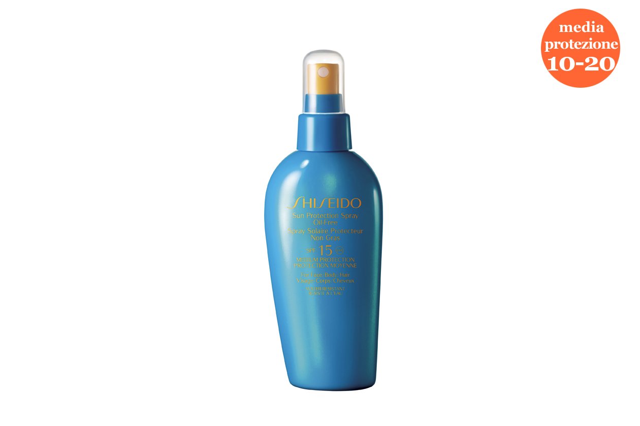 Il Sun Protection Lotion SPF 10 di Shiseido è ottimo anche per chi fa sport