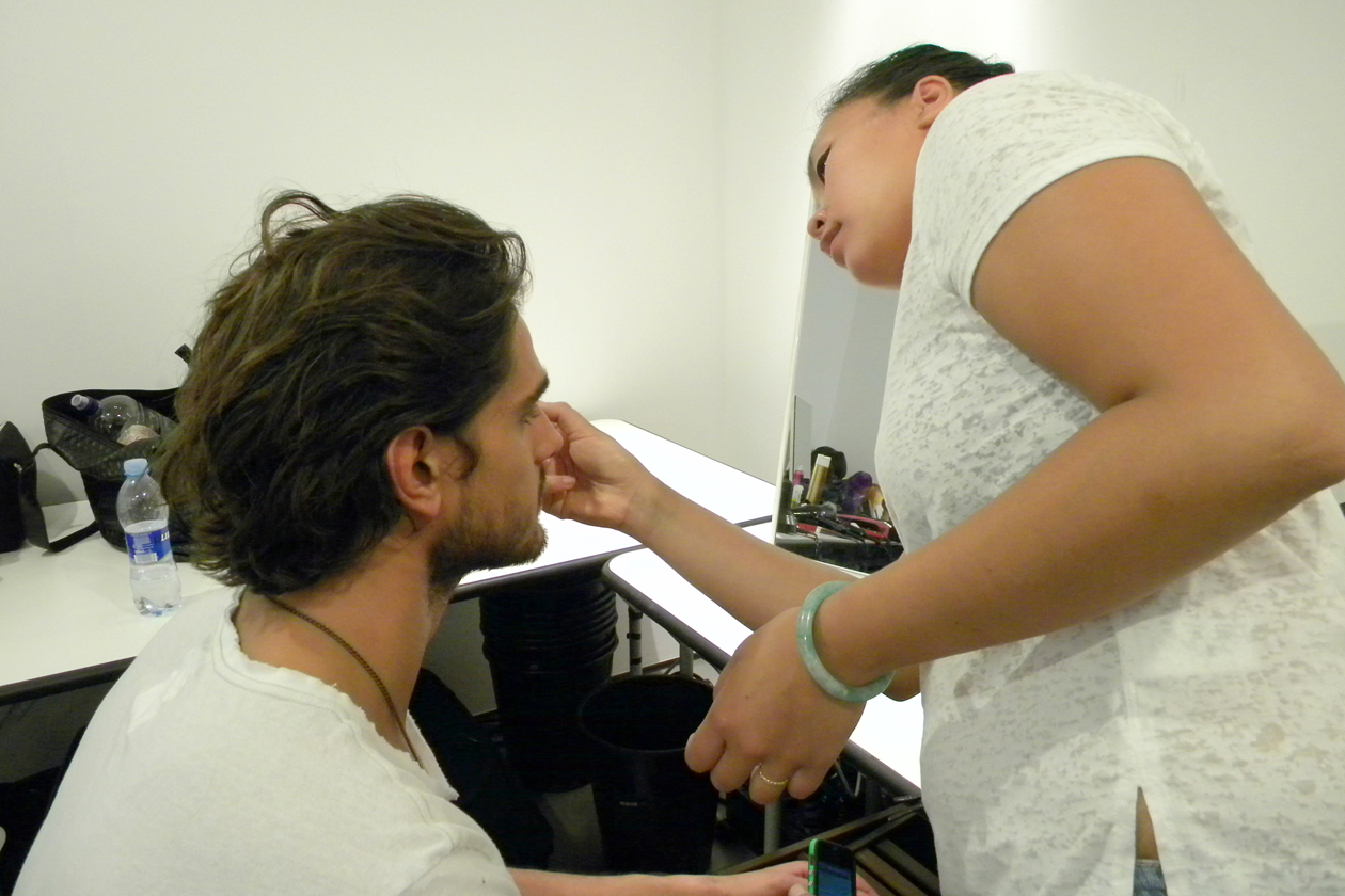 Marlon Teixeira al trucco