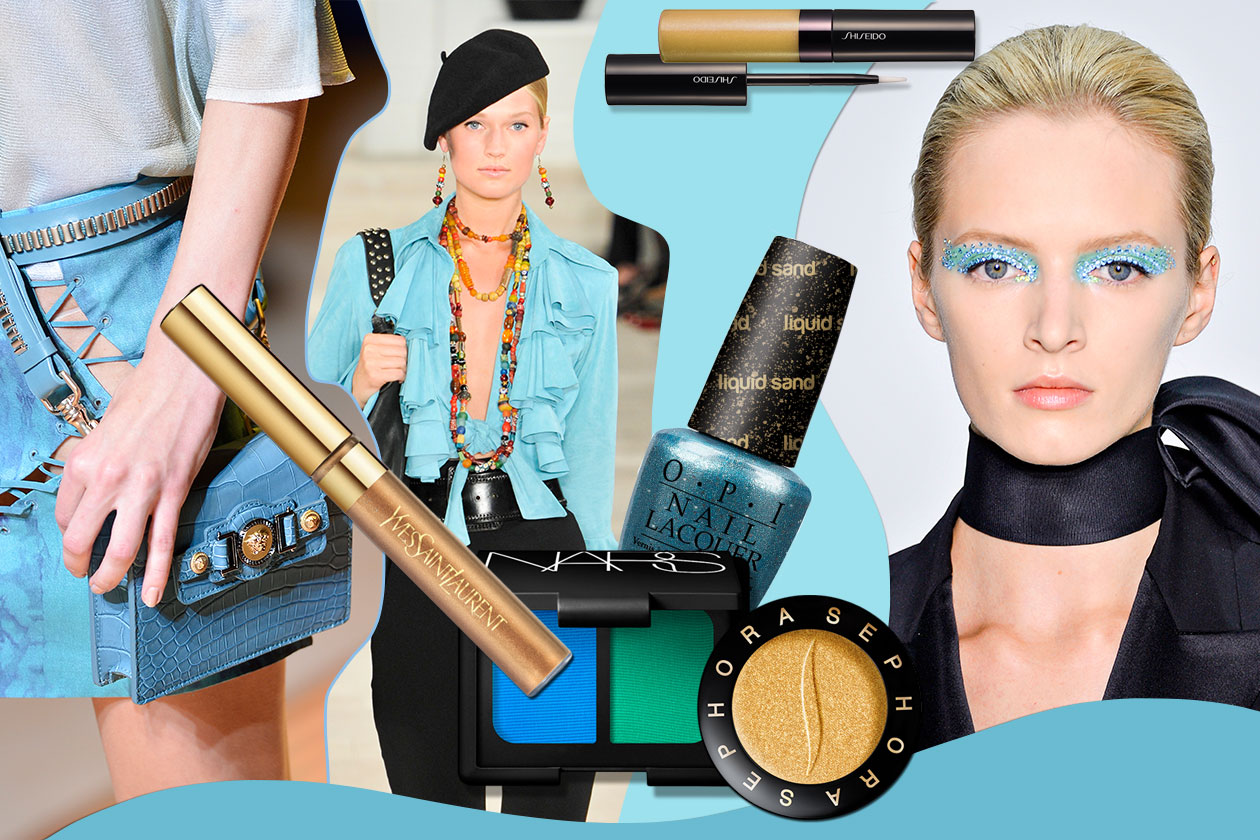 Make up Oro & Turchese: colori del mare e del metallo prezioso per un’accoppiata vincente