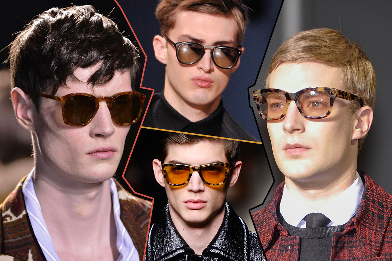 Fashion Accessori temi al maschile Retro sunglasses