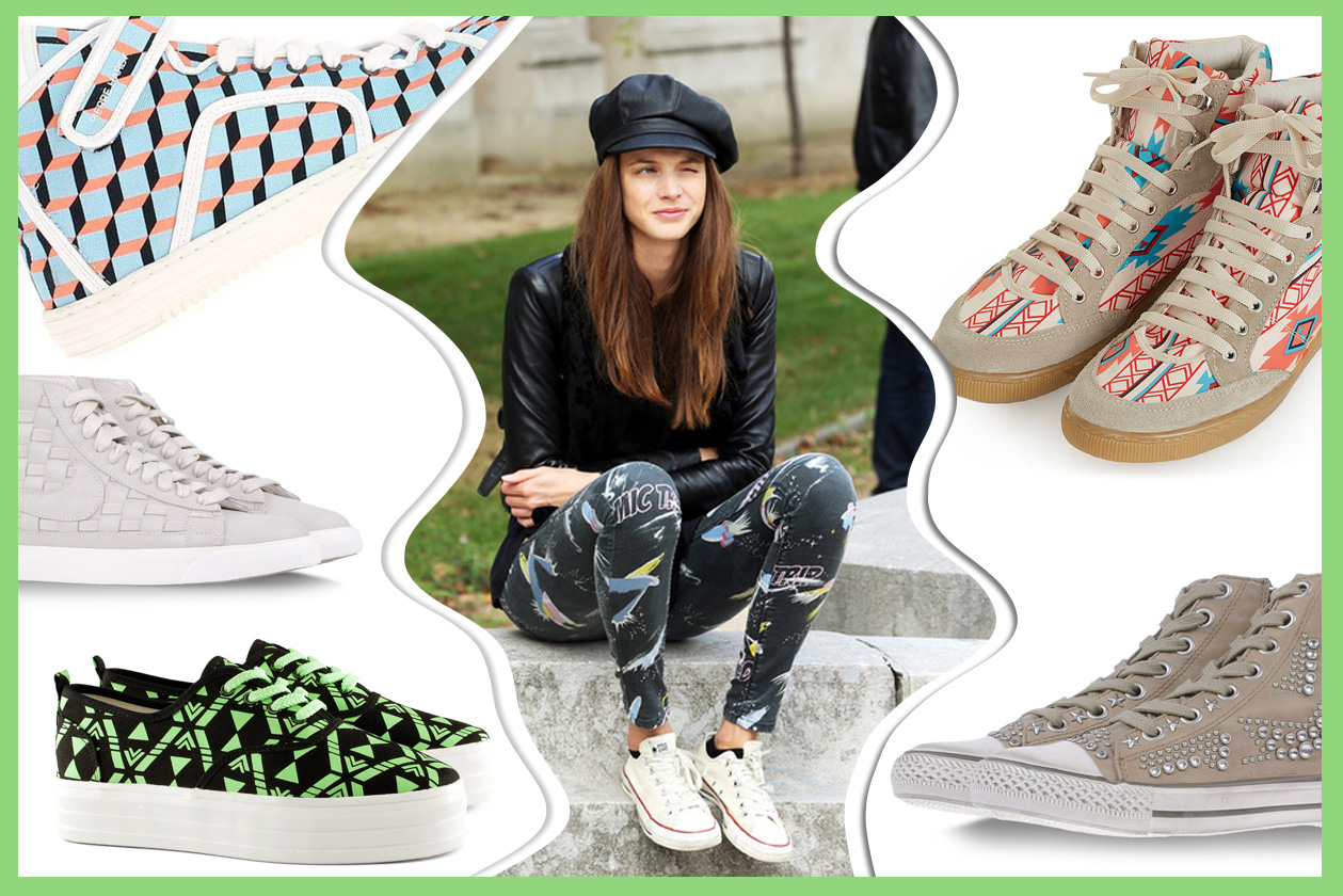 collage sneakers
