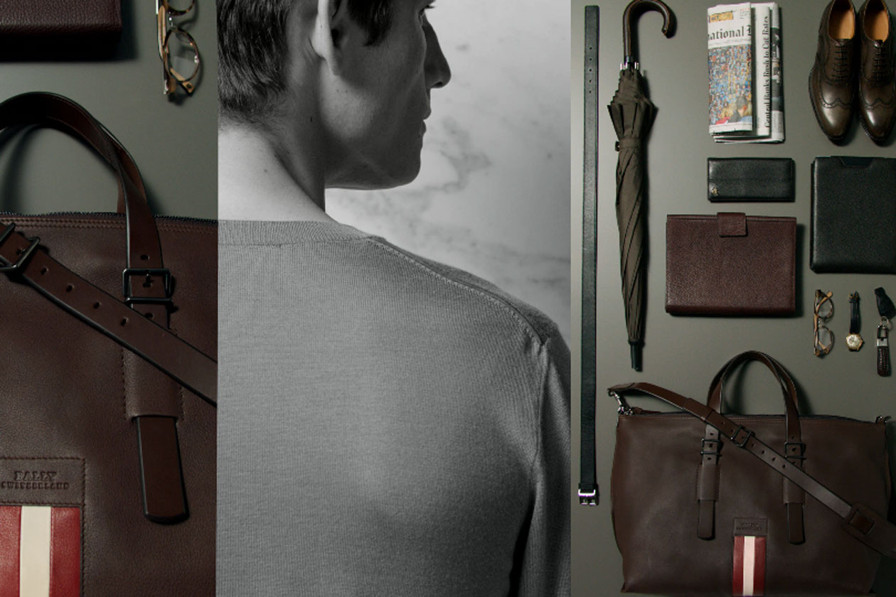Bally Stripe: la capsule collection di borse al maschile
