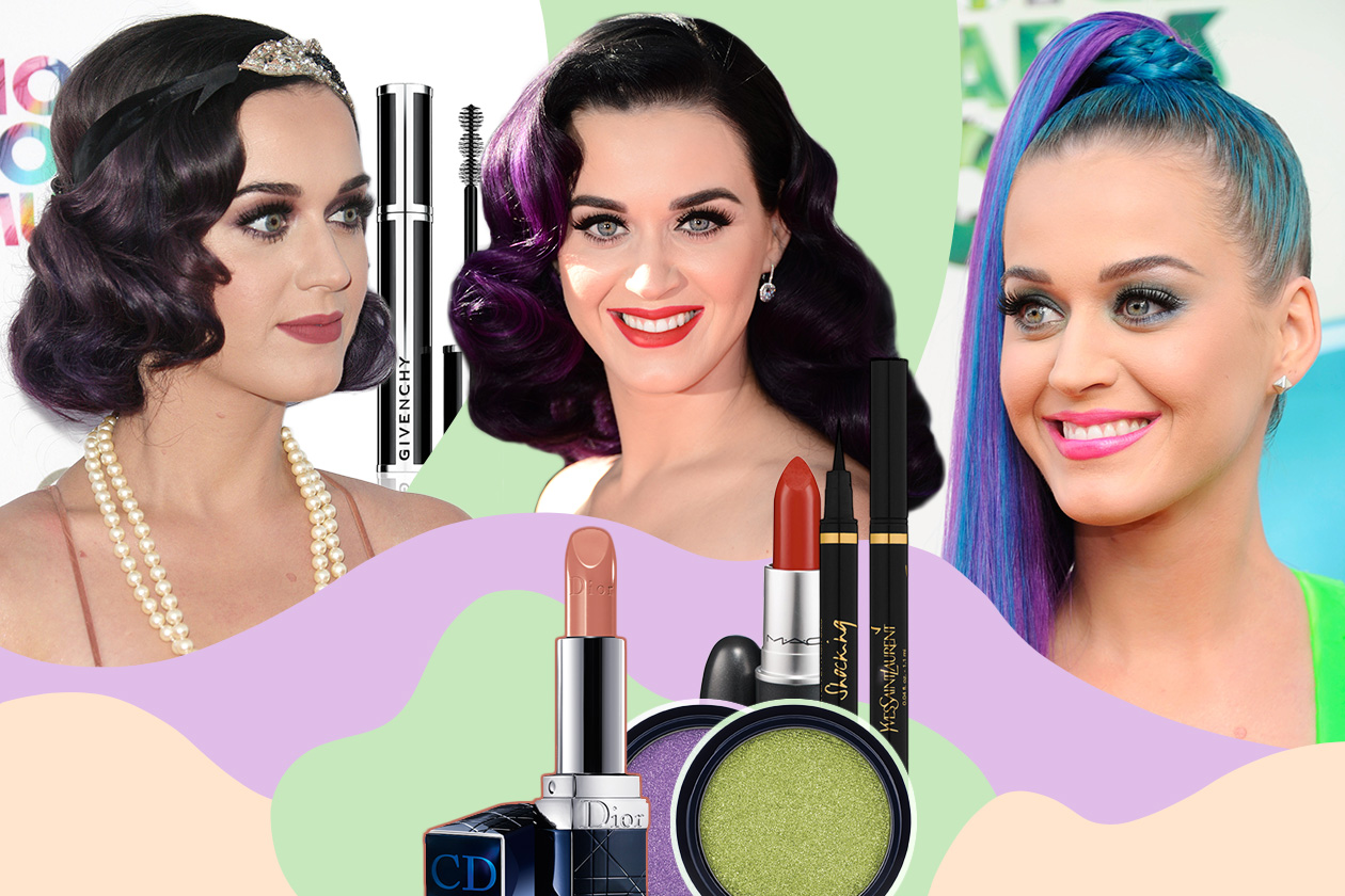 Il make up di Katy Perry: smokey eyes, occhi pop, ciglia finte ed eyeliner