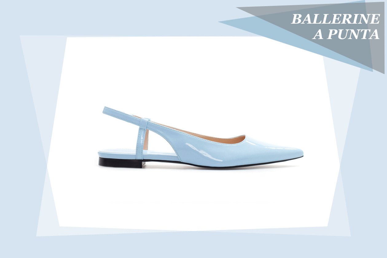 13 ballerine punta