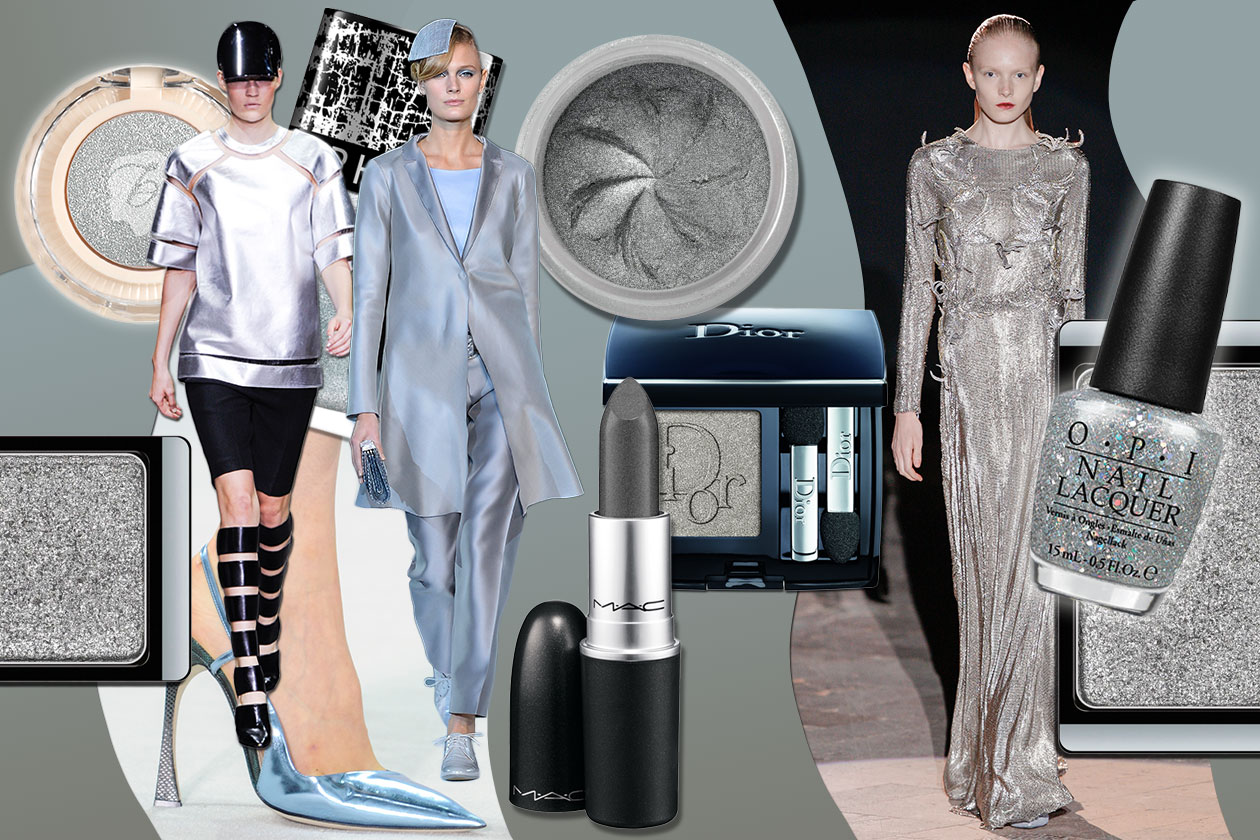 Make up d’argento: il trucco metallico e silver per risplendere