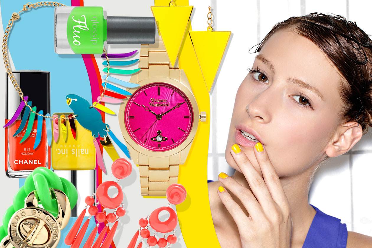 BEAUTY smalti & accessori neon 00 Cover collage
