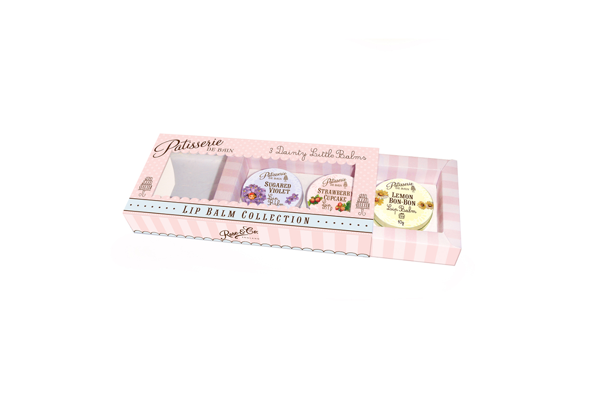 Beauty Retro beauty make up Dainty Little Lip Balms rose and co