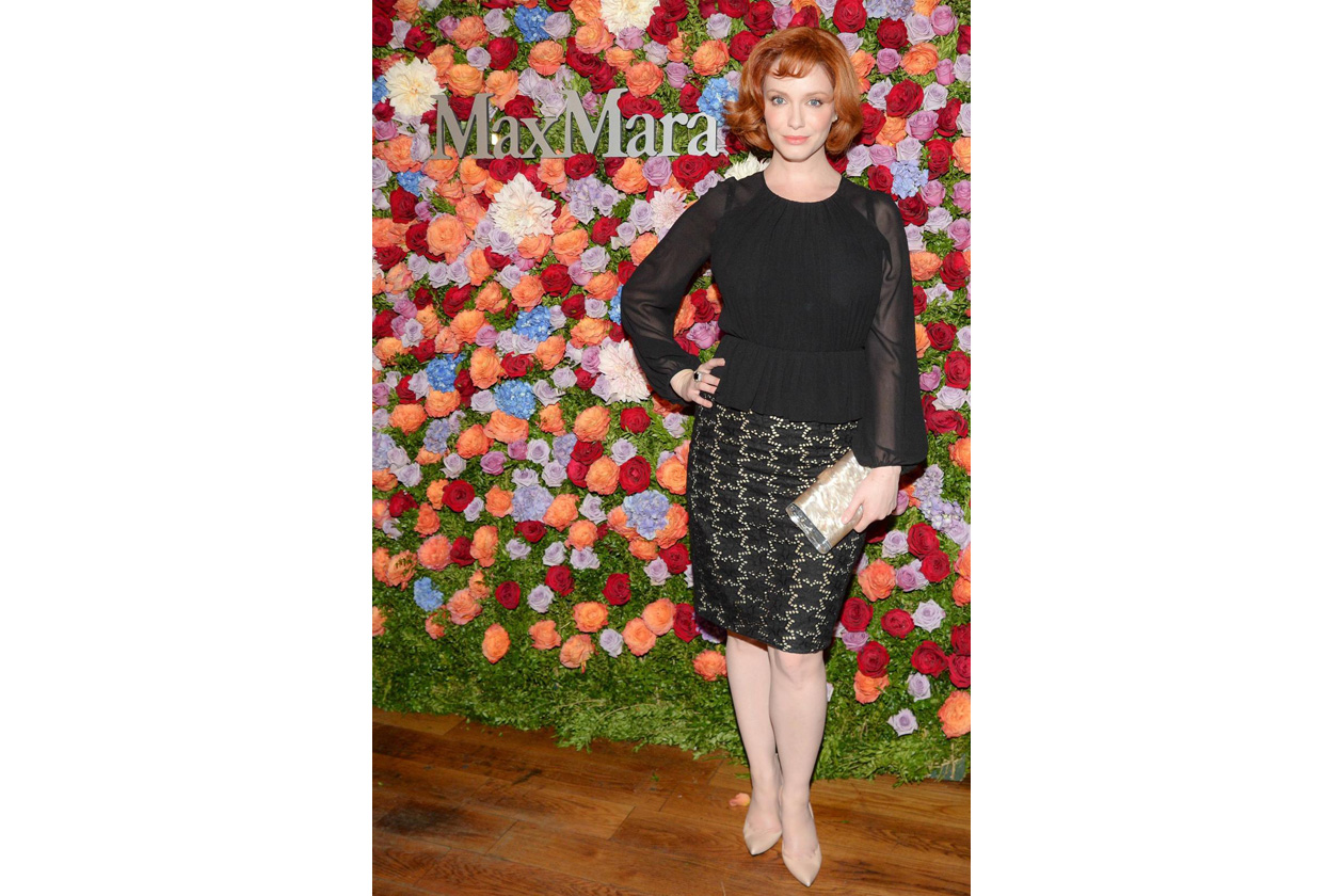 Christina Hendricks in MaxMara