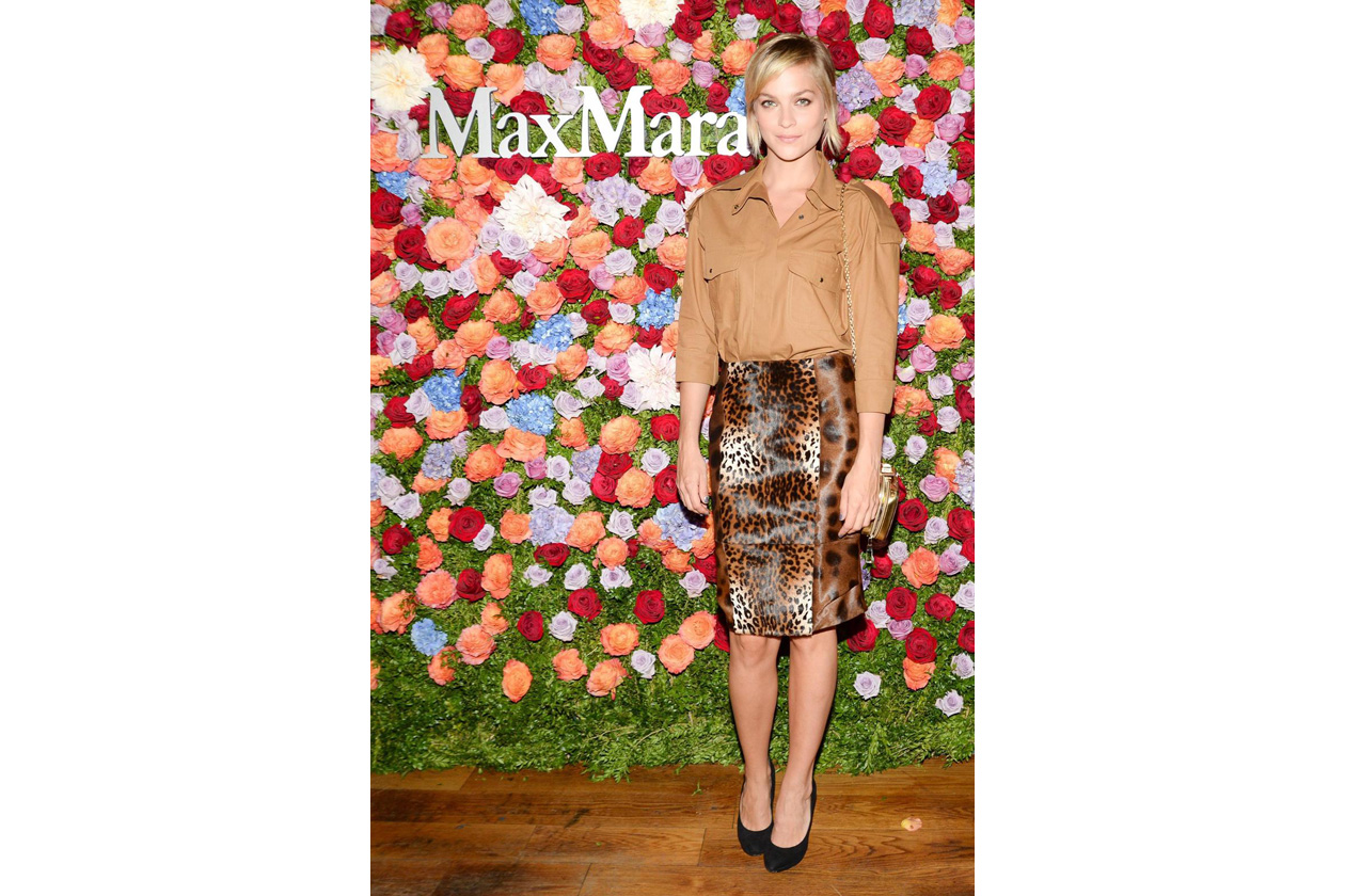 Leigh Lezark in Max Mara