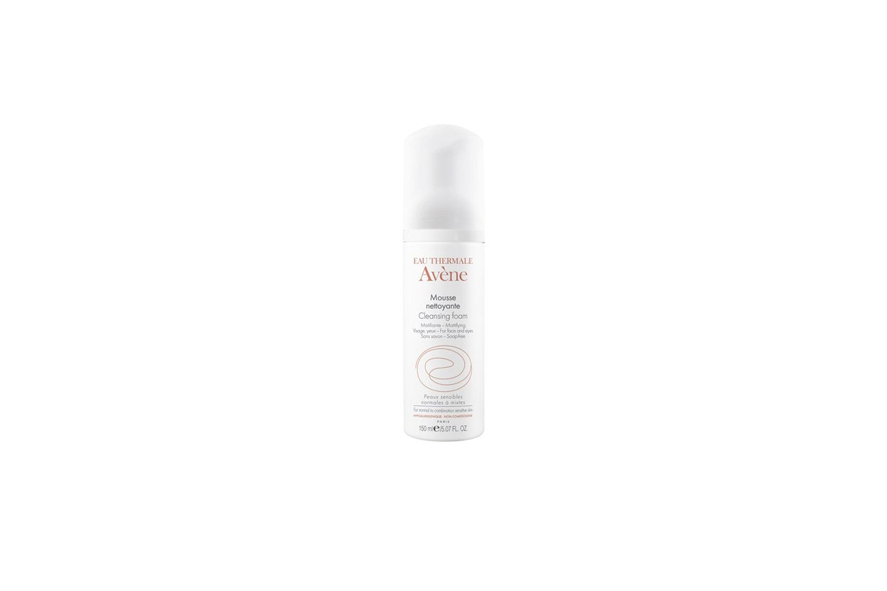 avene mousse nettoyante schiuma detergente