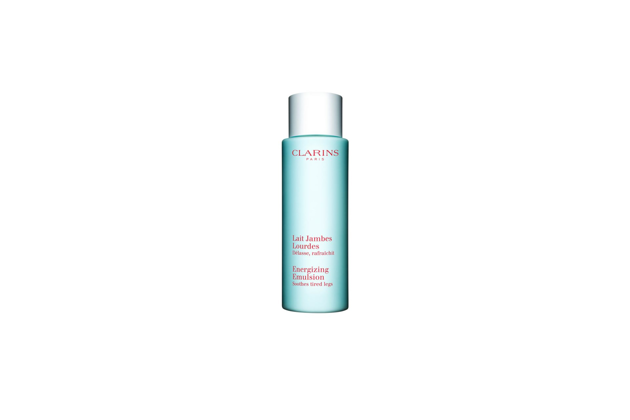 clarins energizing emulsion soothes tired legs