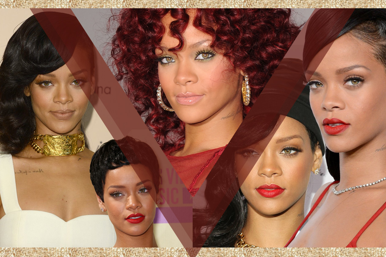 Rihanna: make up dall’incarnato radioso e rossetti dalle tonalità a impatto