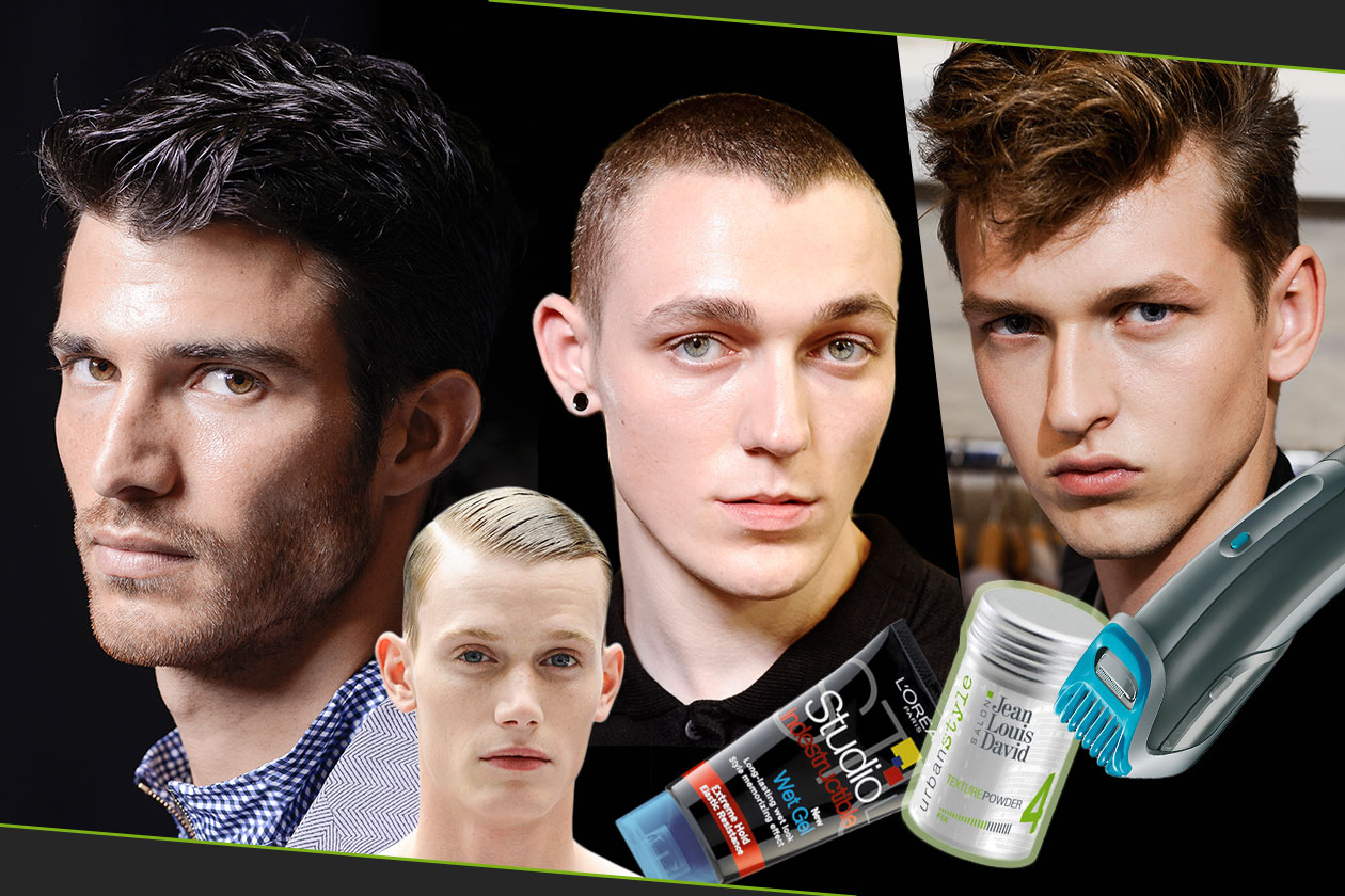 Capelli uomo: corti, rasati, effetto spettinato e col ciuffo, le tendenze 2013