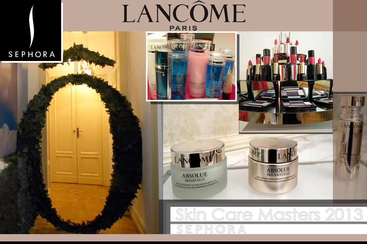 Skin Care Master 2013 Sephora by Lancôme: il viaggio alla scoperta dello skincare Lancôme