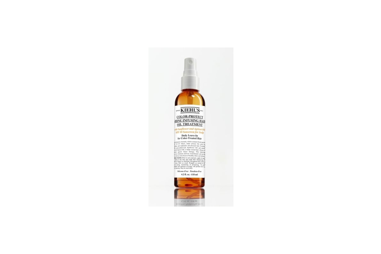 kiehls color protect shine infusing hair oil treatment