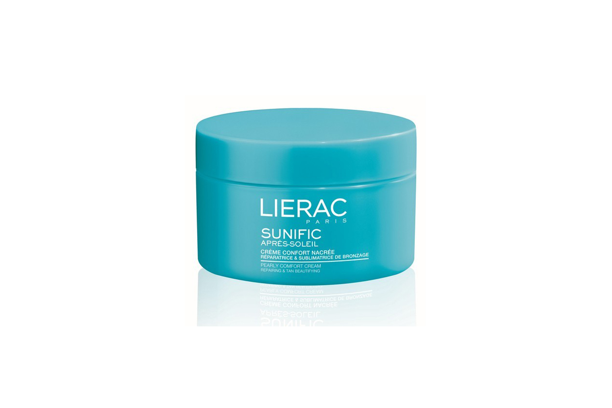 sunific apres soleil creme confort nacree