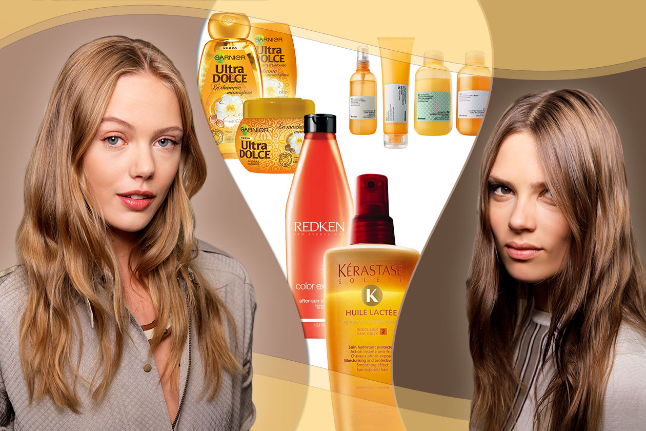 Beauty Capelli sole pre e post 00 Cover collage