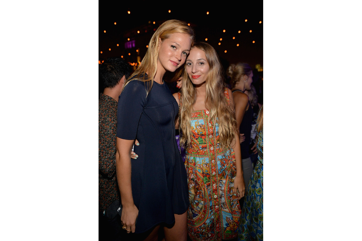 Erin Heatherton; Harley Viera Newton attend SOHO HOUSE NEW YORK’s 10 Year Birthday on the Roof