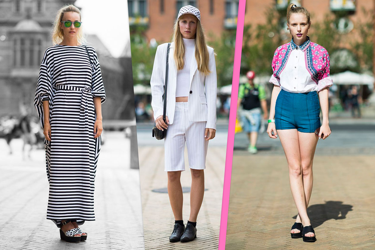 Fashion streetstyle Cover collage