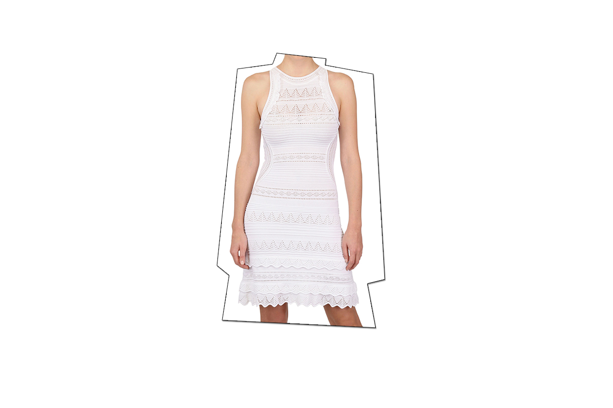 Fashion top list Little White dress Roberto Cavalli