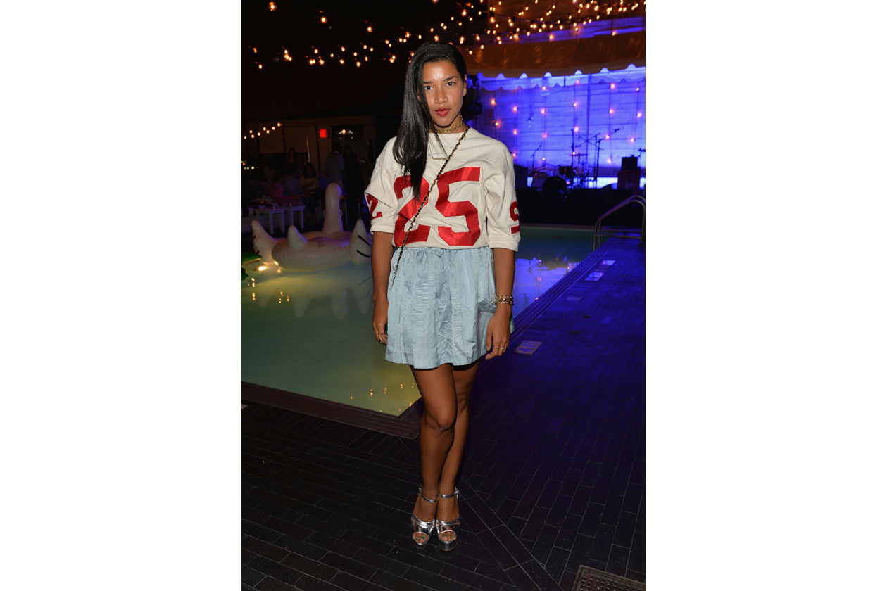 Hannah Bronfman attends SOHO HOUSE NEW YORK’s 10 Year Birthday on the Roof