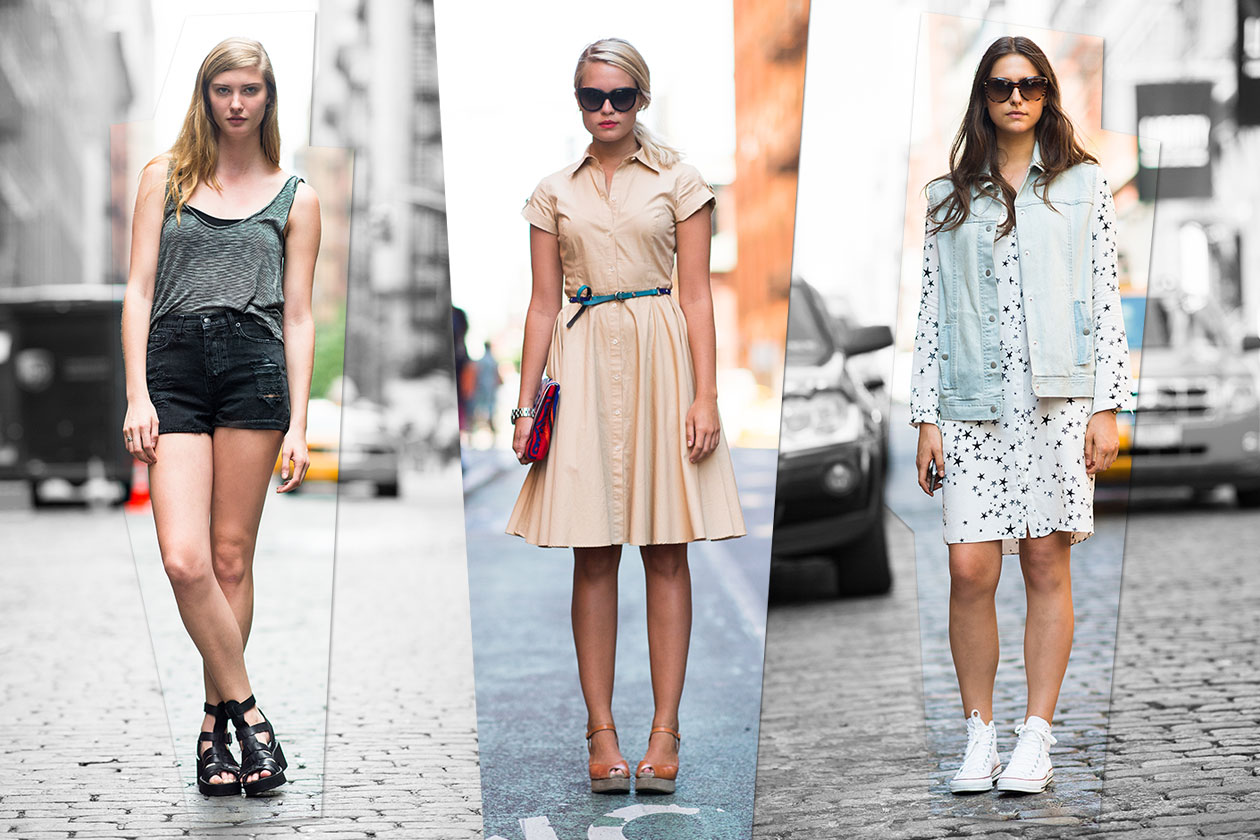 Street style: summer look in New York