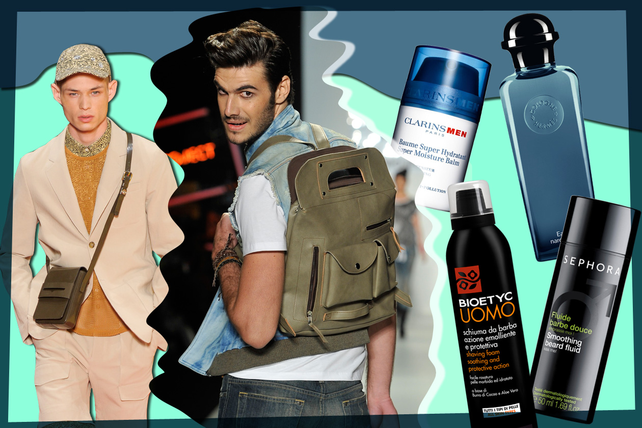 Skincare uomo: cosa mettere nel beauty case delle vacanze