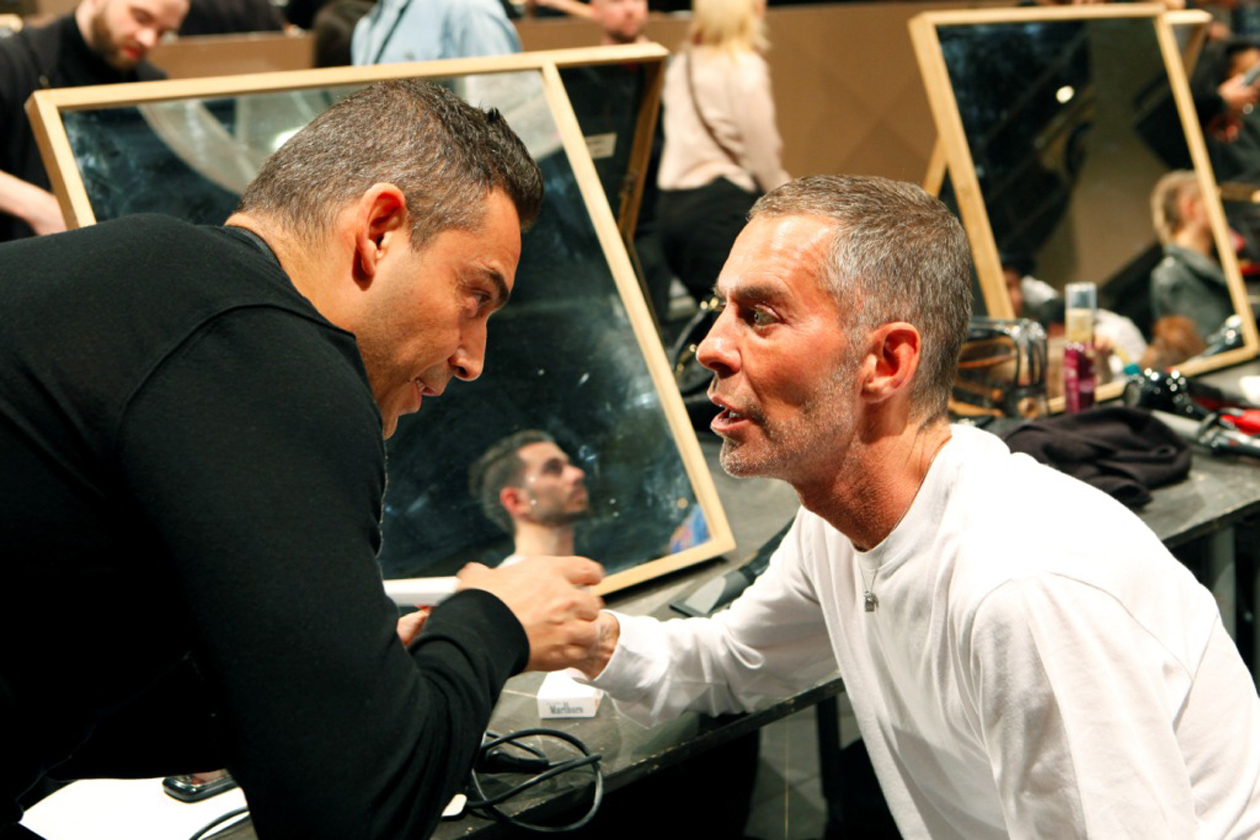 3. Antonio Sacripante nei Backstage DSQUARED2