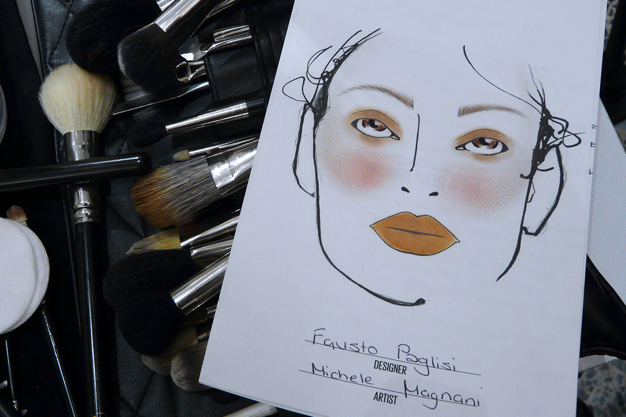 La Face Chart firmata da Michele Magnani, senior make up artist di MAC Cosmetics