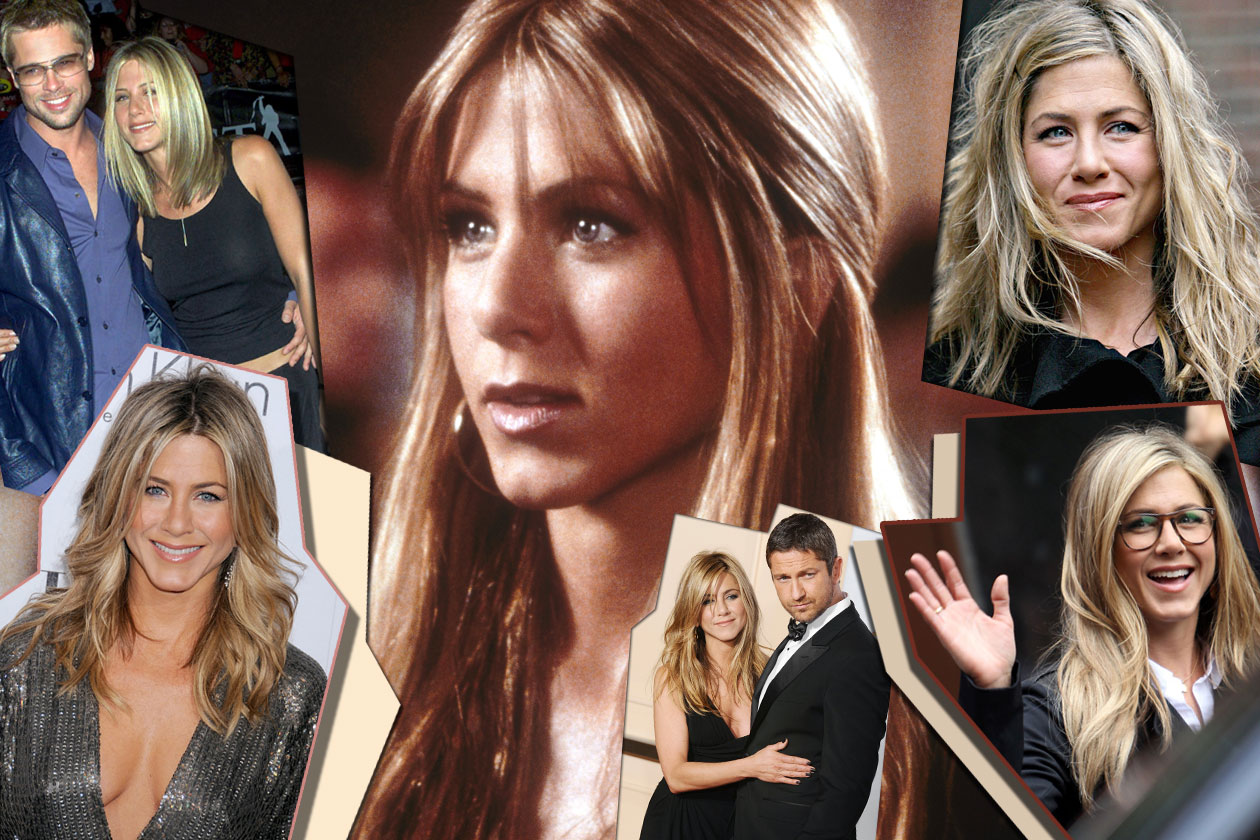 Lisci e con la riga centrale: è questo il taglio preferito da Jennifer Aniston che in passato ne ha fatte di tutti i colori