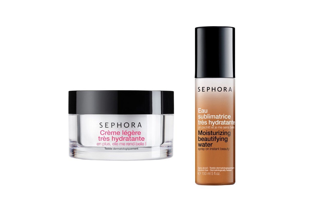 MULTITASKING: Acqua Sublimatrice Ultra Idratante di Sephora e Crema Leggera Ultra-Idratante per un viso splendente