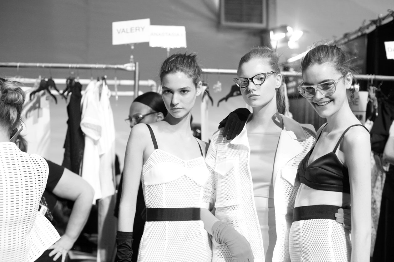 Models Backstage Milly ss14