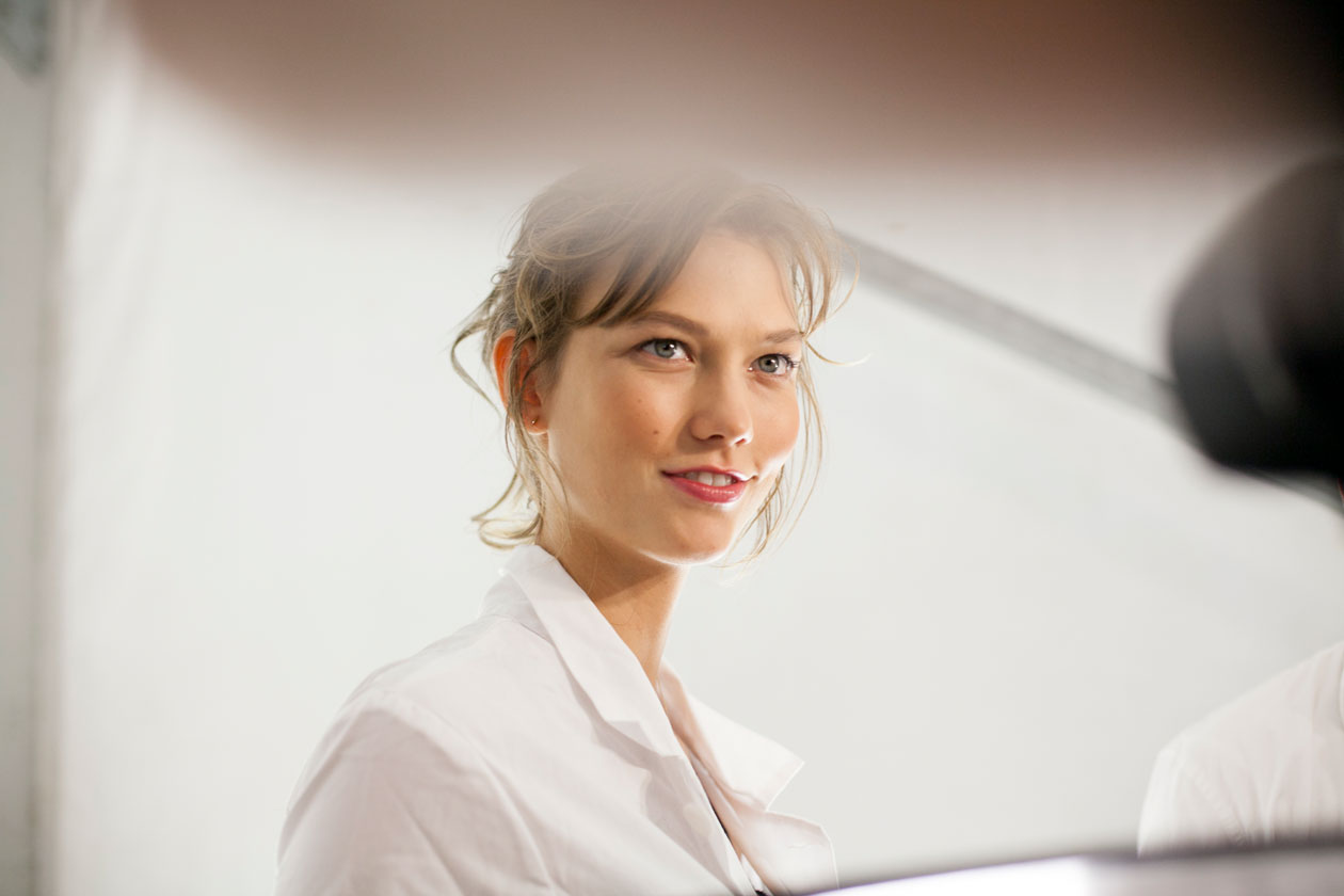 Models Backstage Michael Kors