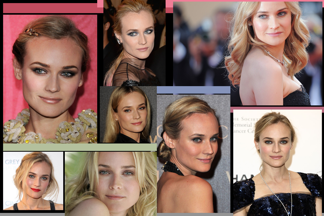 Testimonial di Chanel, Diane Kruger ha una bellezza naturale ed eleganze e una grazia fuori dal comune. I migliori beauty look secondo Grazia.IT