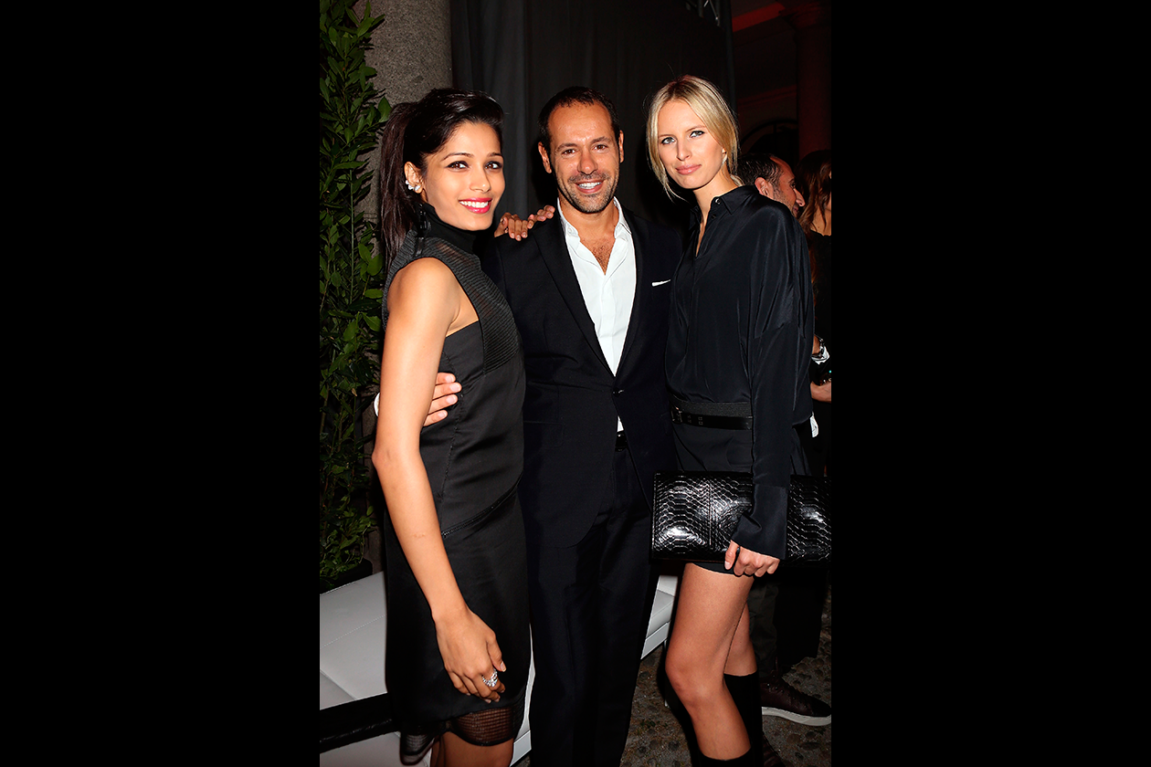 Salvatore Ferragamo festeggia la riapertura della boutique di via Montenapoleone