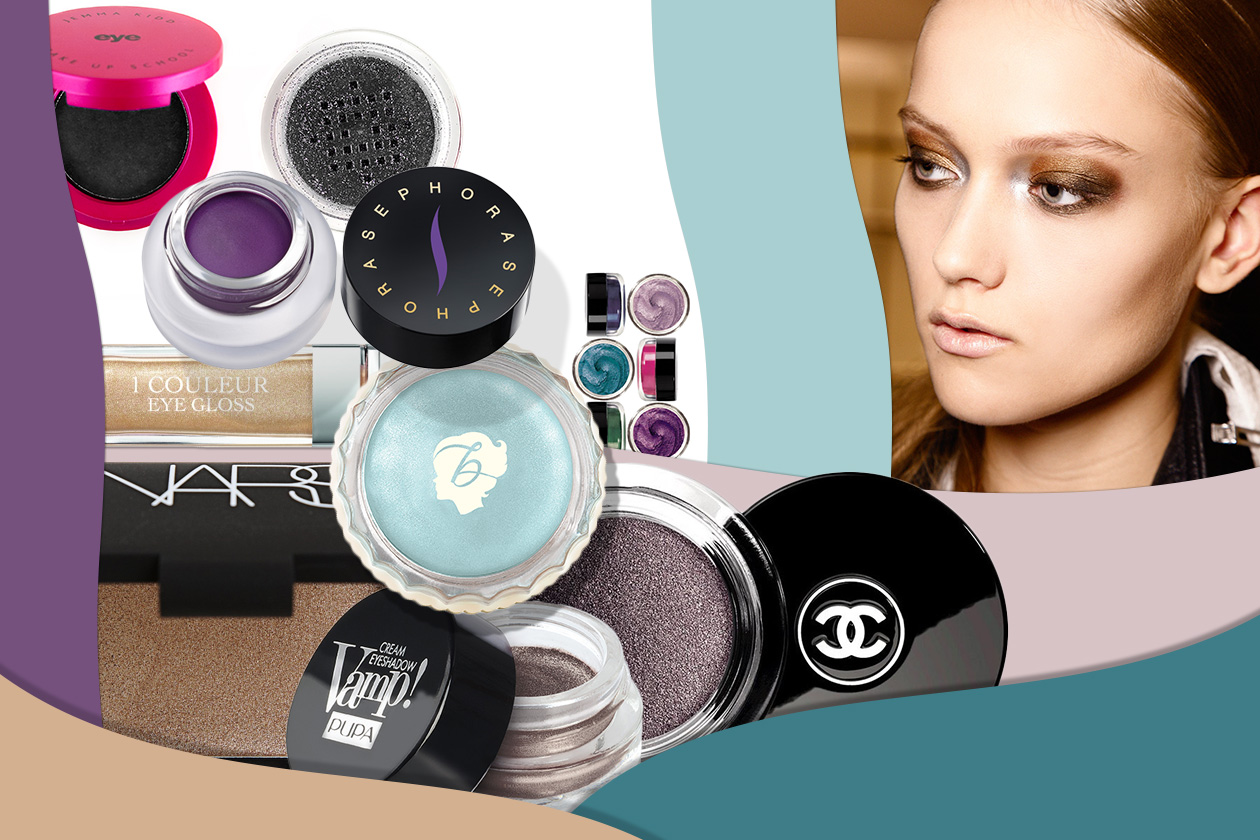 Ombretti in crema per un make up occhi a lunga tenuta e waterproof