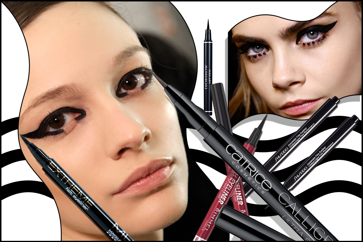 Eyeliner nero in penna per look ultra precisi e a prova di errore
