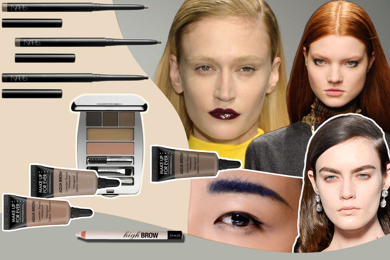 Beauty eyebrows time Cover collage