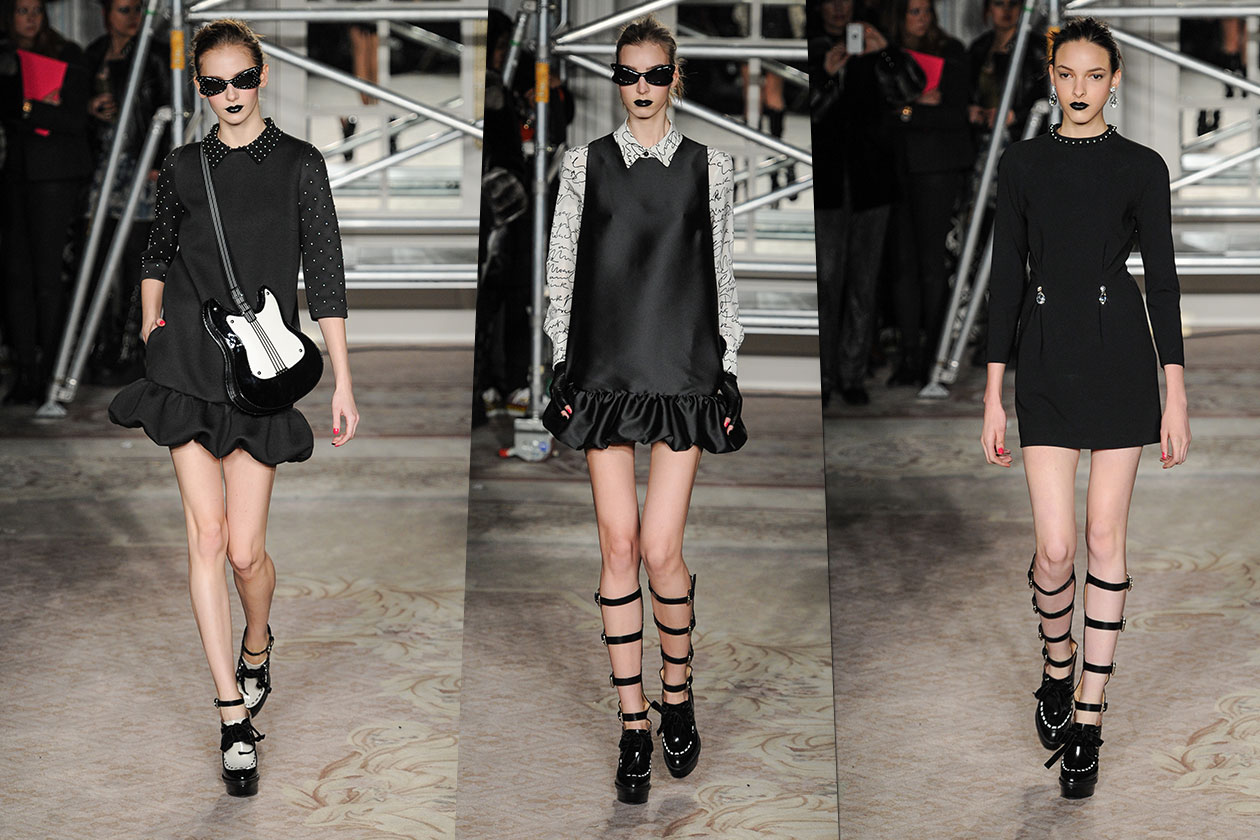 Fashion Total black list Moschino