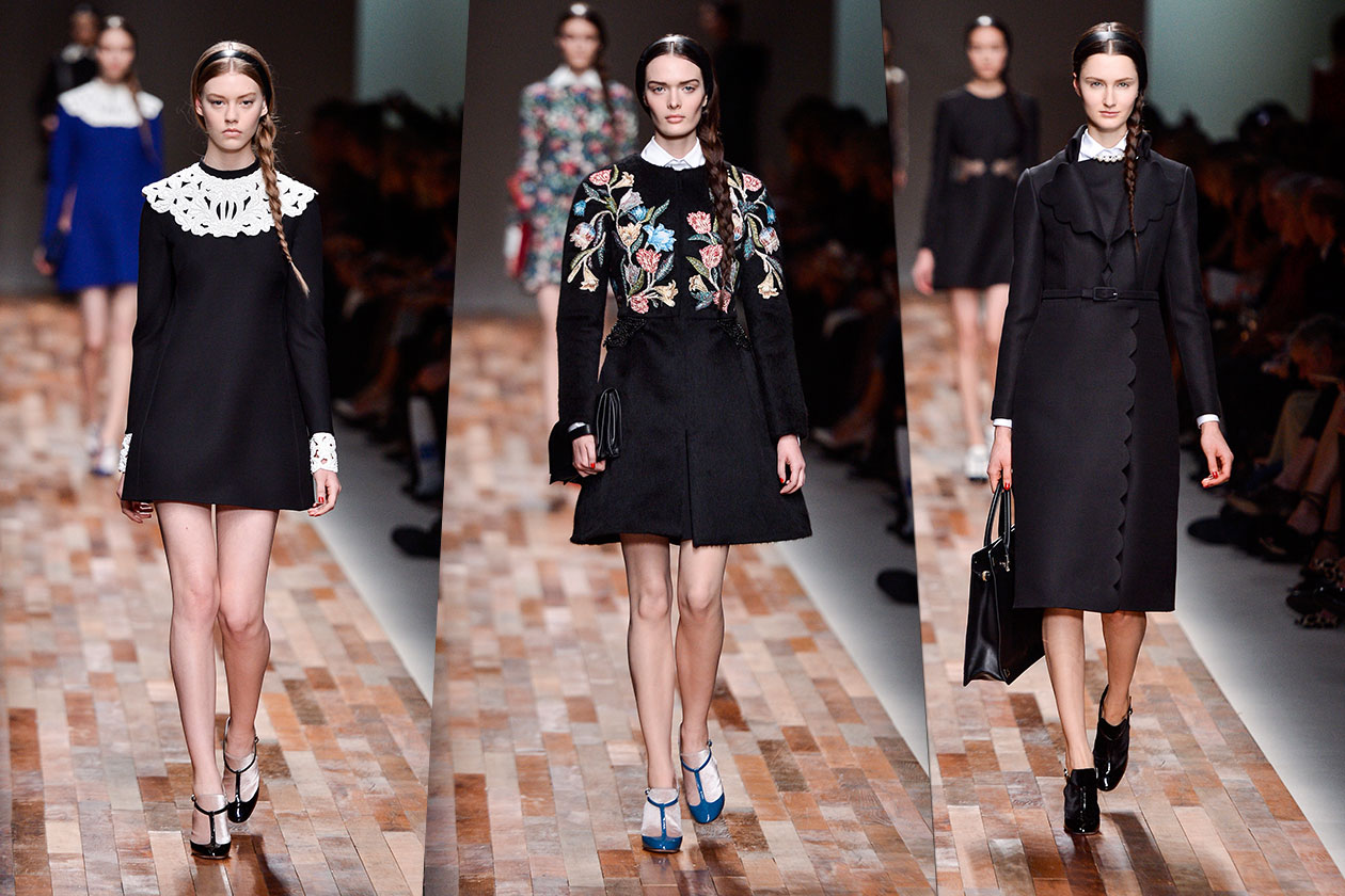 Fashion Total black list Valentino