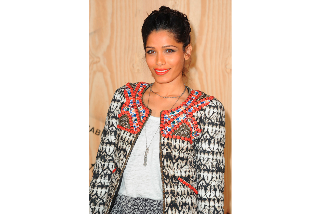 Freida Pinto in Isabel Marant pur H&M