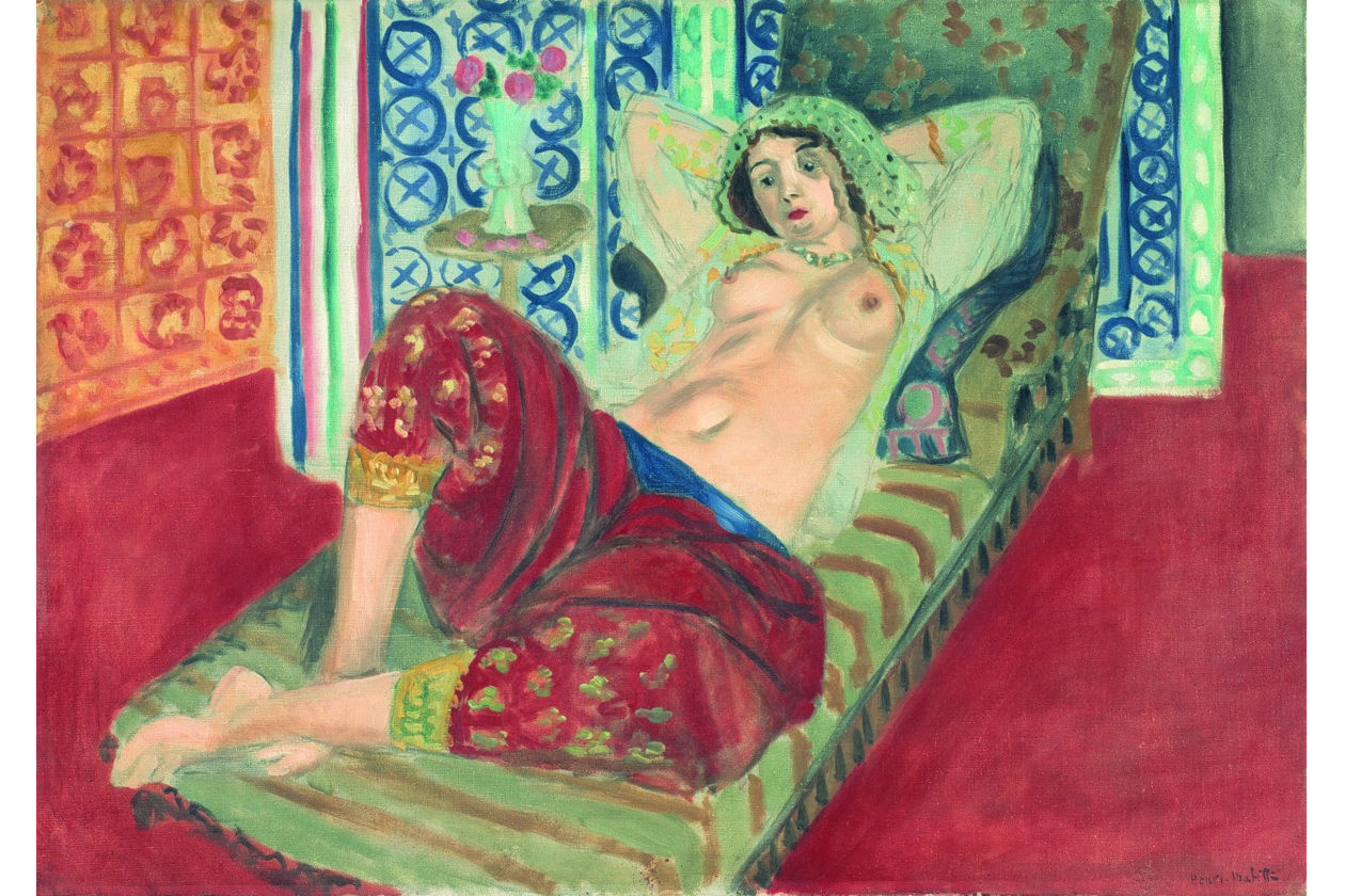 Henri matisse; odalisca in rosso; palazzo reale; centre pompidou; il volto del novecento; ritratti; donne