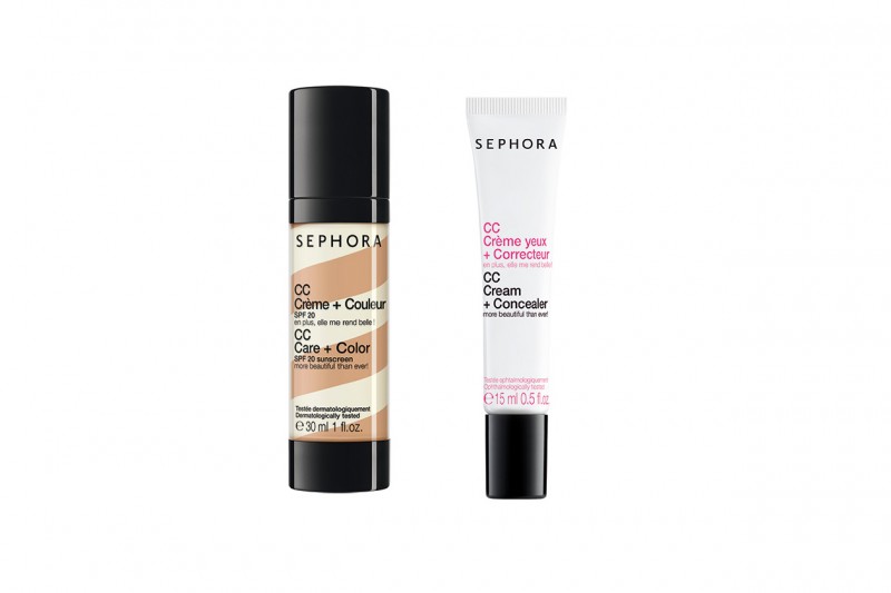 La CC Eye Crem + Concealer di Sephora regala uno sgardo più riposato, fresco a luminoso. Da usare con la CC Care + Color