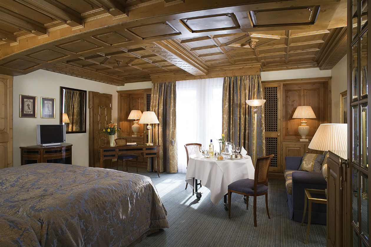 La Junior Suite del Kulm Hotel St.Moritz