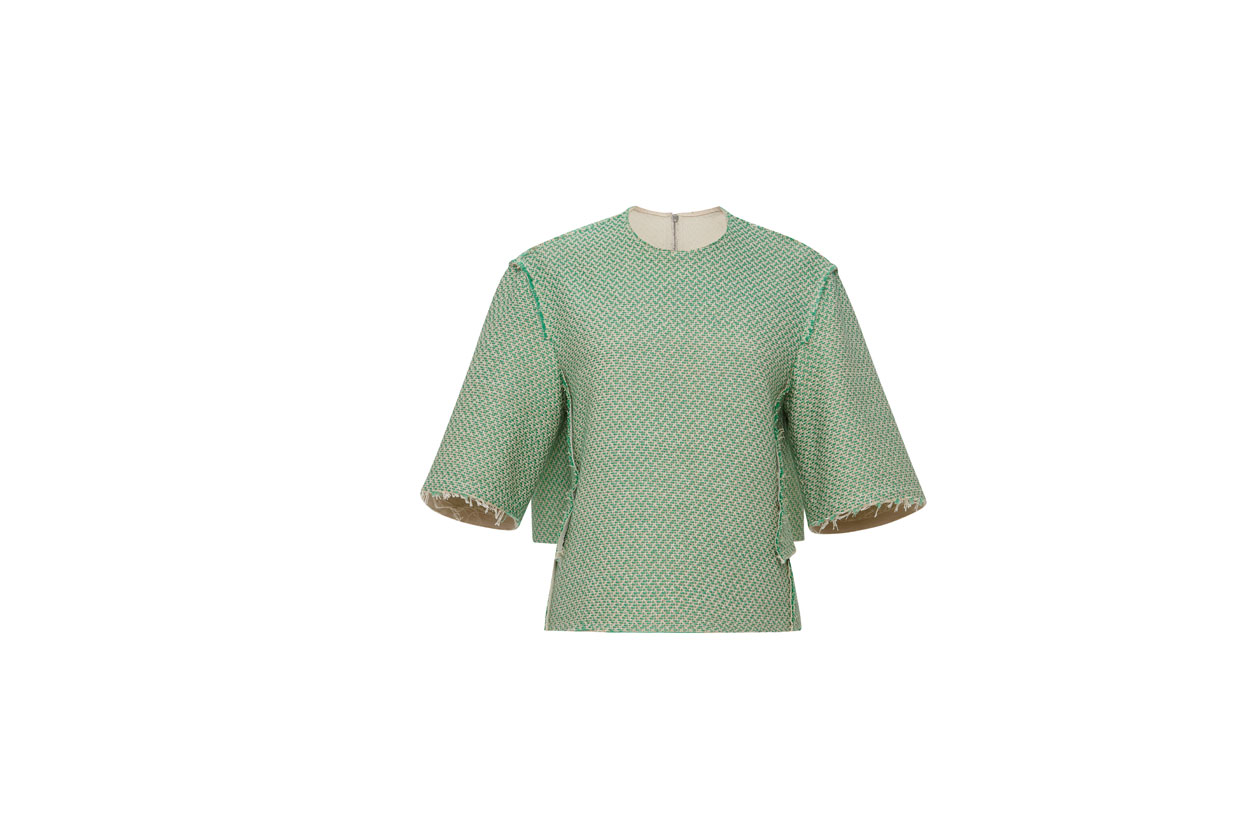 top maniche verde ck